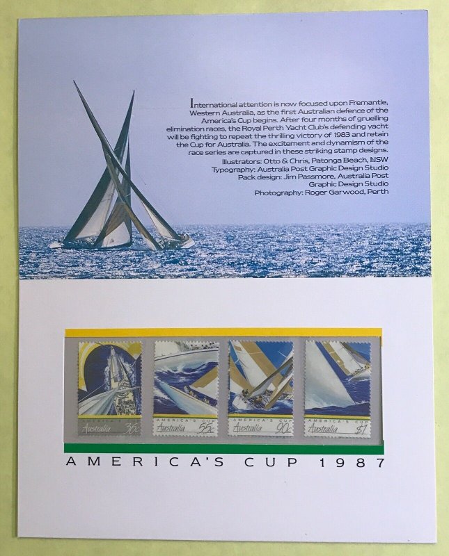 Australia - 1987 America's Cup Folder