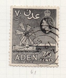 Aden 1953 QEII Early Issue Fine Used 70c. NW-206617