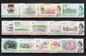 Bahamas 204-217 Short set Mint never hinged