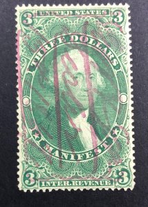 US Scott #R86c VF Used CV $55 / Price $30 + $1 shipping