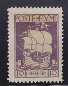 Fiume 173 Venetian Ship 1923