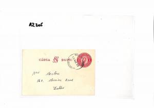 EIRE *Hacketstown* Carlow 1933 Skeleton Stationery Card {samwells-covers}AZ205