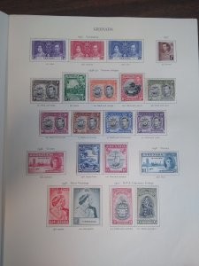 collection on pages Grenada 1937-51 AB: CV $119