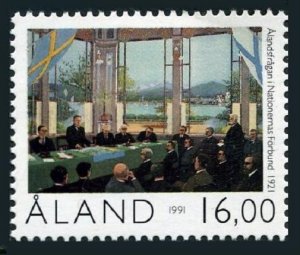 Finland-Aland 59, MNH. Michel 53. Autonomy of Aland, 70th Ann. 1991.