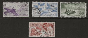 France west Africa C11-14 1947 set 4 fvf used