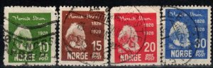 Norway #132-5  F-VF Used CV $12.25 (X9028)