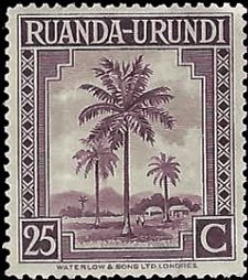 RUANDA-URUNDI   #72 MH (2)