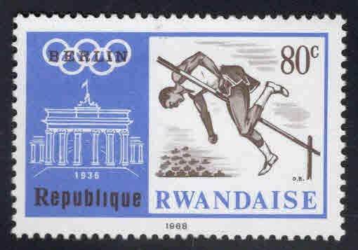 RWANDA Scott 269 Olympic stamp