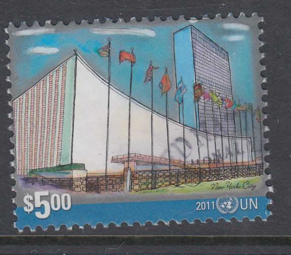 UN New York 1021 Used VF