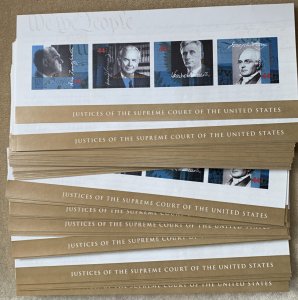 Lot of 50 4222 US Justices of the Supreme Court Stamps MNH Sheets 2009  Face