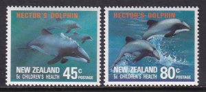 New Zealand B139-B140 Dolphins MNH VF