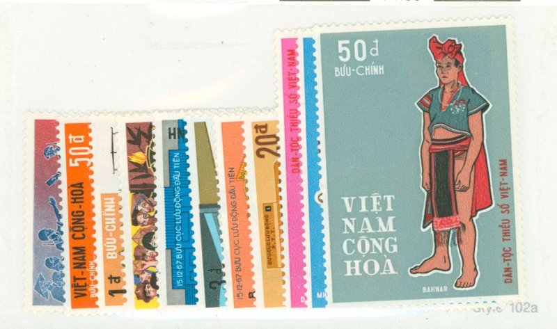 Vietnam/South (Empire/Republic) #347-57  Single (Complete Set)