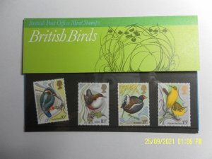 GB 1980 BRITISH BIRDS PRESENTATION PACK 115, SG 1109-1112, MINT,  MNH