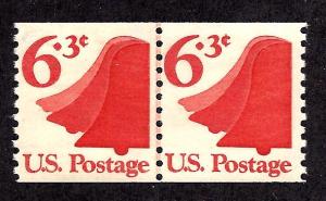 1518 Mint,OG,NH... Line Pair