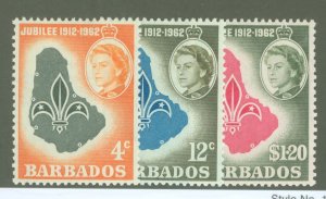 Barbados #254-256  Single (Complete Set)