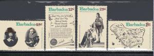 Barbados 463-466 MNH