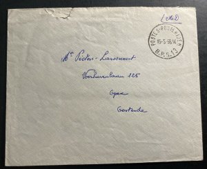 1956 Belgium Forces Military Post Office In Germany cover