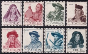 Portugal 1947 Sc 675-82 set MH*