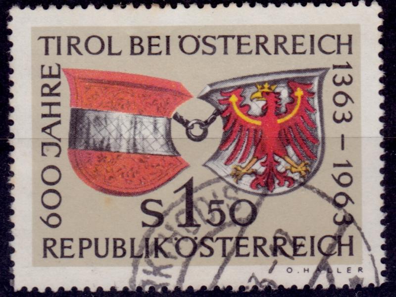 Austria, 1963, Coat of Arms, sc#708, used