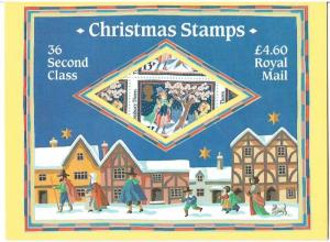 GREAT BRITAIN - 1986 - CHRISTMAS STAMPS SHEET