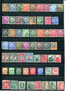 Germany  2 pages of complete sets  Lakeshore Philatelics