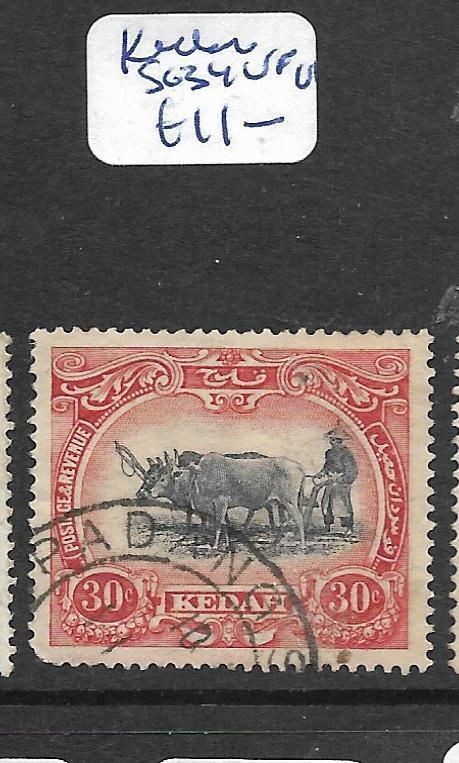 MALAYA KEDAH (P1401B) COW 30C  SG 34  VFU