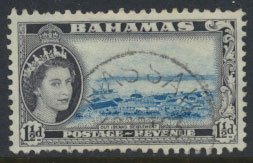 Bahamas  SG 203 SC# 160 Used   short perfs 