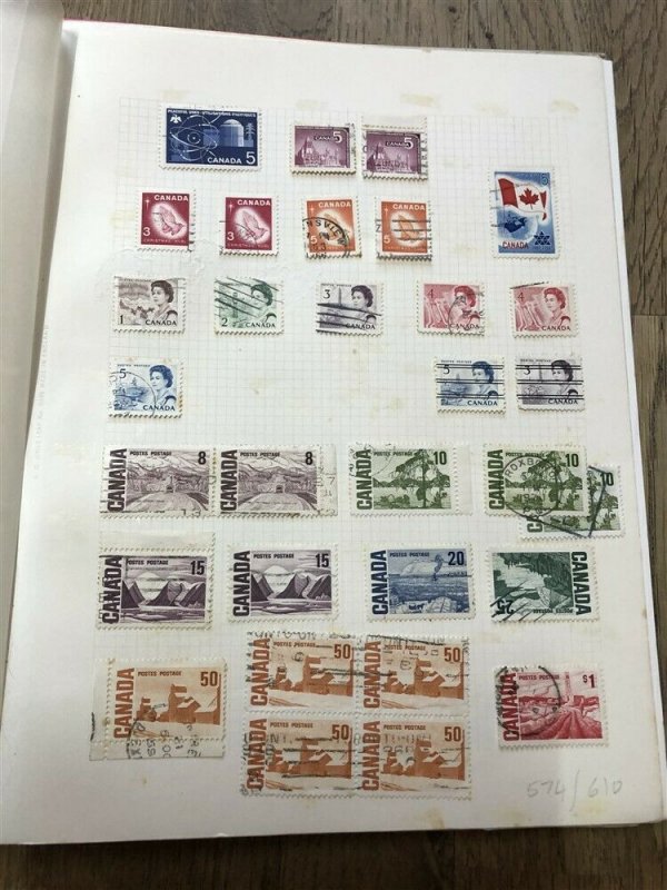 CANADA; 1938-1980s fine Mint & Used Collection on Album pages 100s