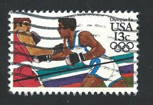 SC# 2051 - (13c) - Olympics '84, Boxing, used