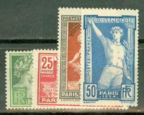 P: France 198-201 MNH CV $125