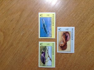 Anguilla  # 275-77  MNH