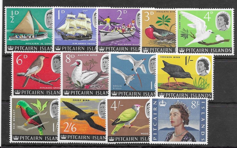 Pitcairn Islands #39-51 MNH - Stamp Set