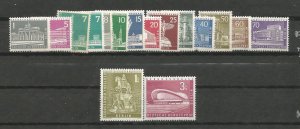 Germany Berlin 9N120-136 MNH  SHORT SET