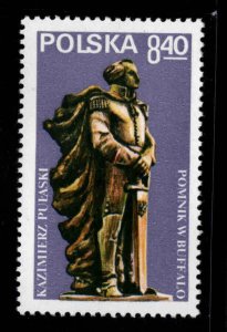 Poland Scott 2357 MNH** 1979 Pulaski sculpture stamp