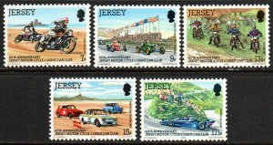 Jersey Sc #231-235 MNH