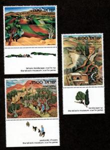 Israel # 815-817 Mint With Tabs!