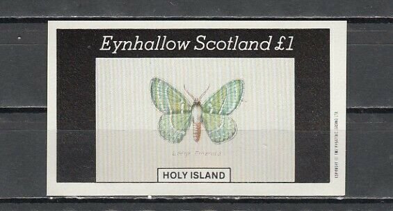 Eynhallow, 1982 issue. Large Emerald IMPERF s/sheet. ^