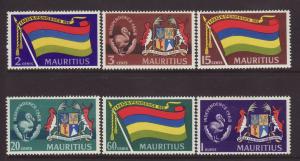 1968 Mauritius Independence Set Mint SG364/369