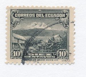 Ecuador 1934 Scott 329 used - 10c, Landscape 