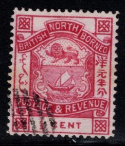 North Borneo Scott 35 perf 14 stamp Nice color