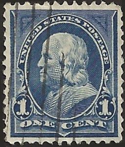 # 264 BLUE USED BEN FRANKLIN