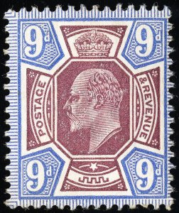 Great Britain Stamps # 136 MLH VF Edward VII Scott Value $100.00