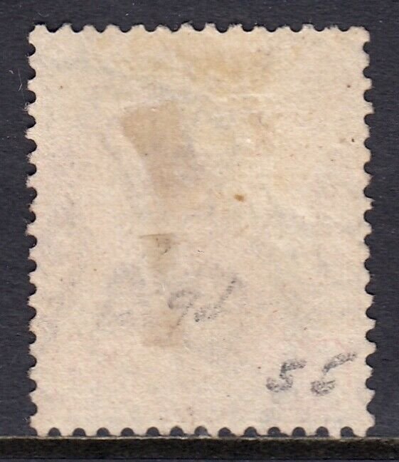 MALAYA (JOHORE) — SCOTT 94 (SG 96) — 1918 50c SULTAN IBRAHIM — USED — SCV $55