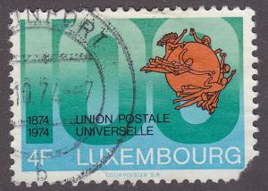 Luxembourg 551  Universal Postal Union 1974