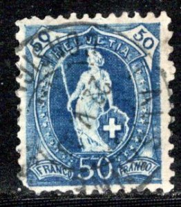 Switzerland Scott # 86b, used