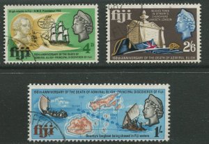 STAMP STATION PERTH Fiji #233-235 General Issue -1967 - FU CV$0.80