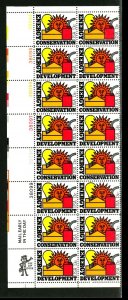 U.S. #MINT PL# PANES, MIXED CONDITION 