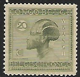 Belgian Congo # 91 - Ubangi Man - MNH.....{Zw21}