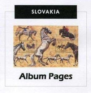 Slovakia - CD-Rom Stamp Album 1939- 2022 Color Illustrated Album Pages