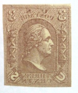 Scott #79-E8a - 3c Brown - Loewenberg Decalcomania - Essay